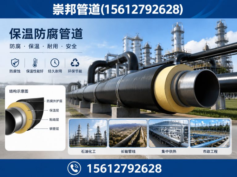 献县聚氨酯保温钢管展示图